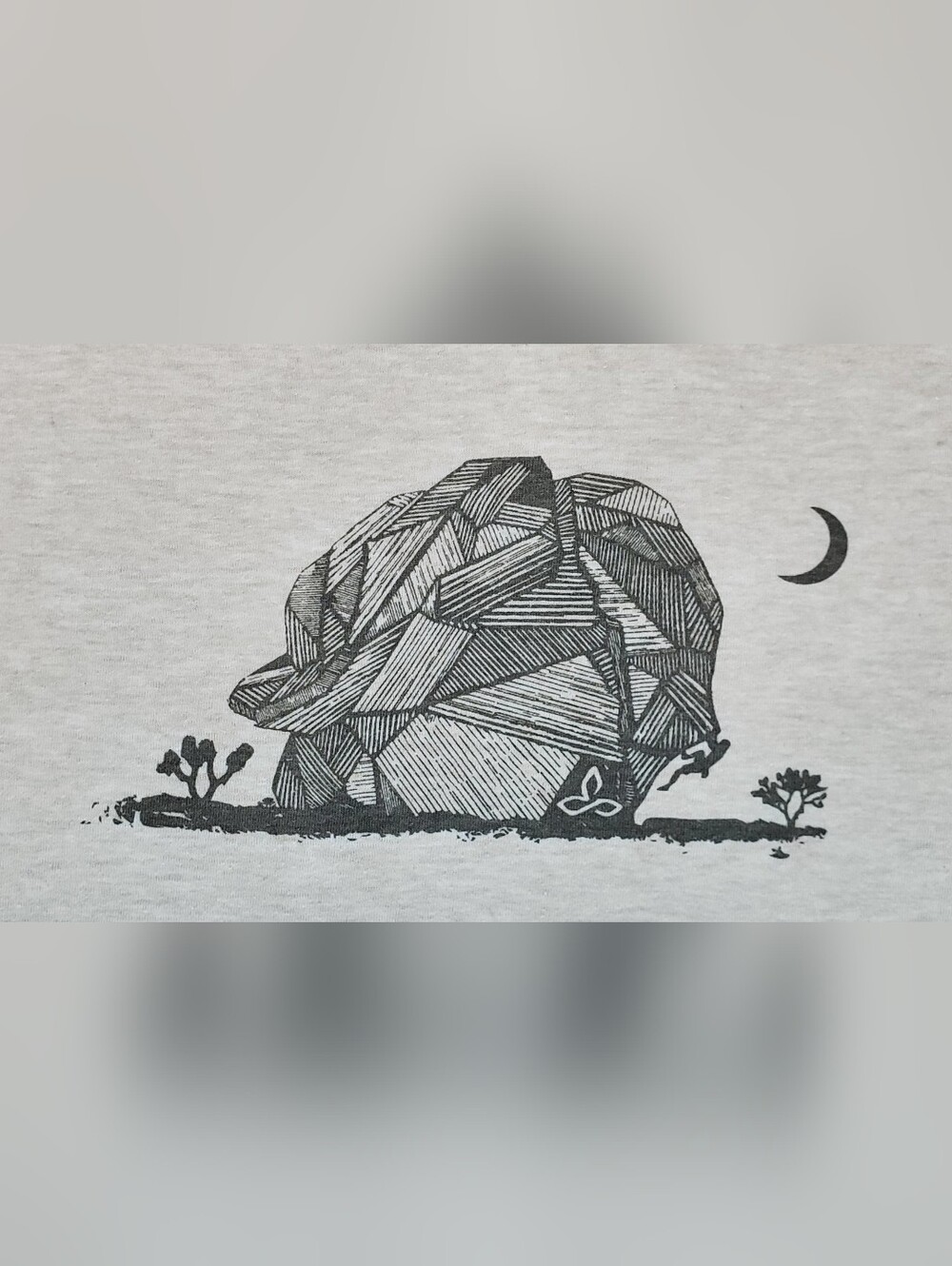 prAna Mens Joshua Tree Bouldering Sketch Graphic T-Shirt - Size L - GUC